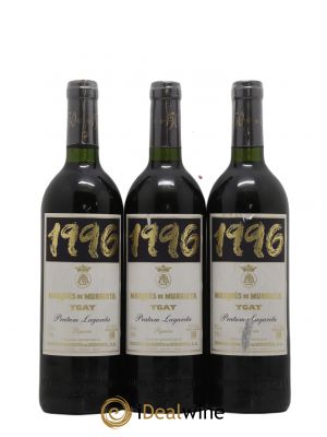 Rioja DOCa Pratum Lagareta Reserva Marques de Murrieta Ygay 1996 - Lot of 3 Bottles