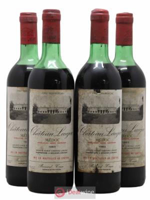 Château Laujac Cru Bourgeois  (sans prix de réserve) 1983 - Lot de 4 Bouteilles