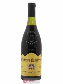 Châteauneuf-du-Pape Chateau Cabrieres (no reserve) 1996 - Lot of 1 Bottle