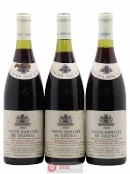 Vosne-Romanée du Château - Bouchard Pere et Fils - Comte Liger Belair 1987 - Lot of 3 Bottles