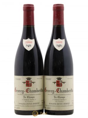 Gevrey-Chambertin En Champs Vieille Vigne Denis Mortet (Domaine)  2000 - Lot of 2 Bottles