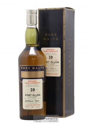 Port Ellen 20 years 1978 Of. Rare Malts Selection Natural Cask Strengh - bottled 1998 Limited Edition  