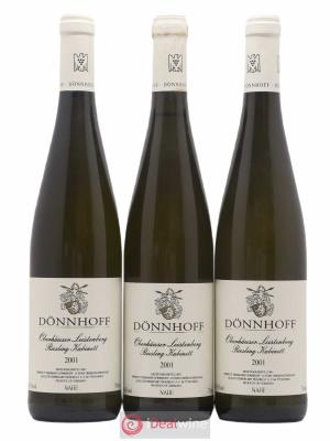 Allemagne Nahe Oberhäuser Leistenberg Kabinett Dönnhoff 2001 - Lot de 3 Bouteilles