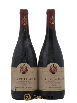 Clos de la Roche Grand Cru Vieilles Vignes Ponsot (Domaine)  1998 - Lot de 2 Bouteilles