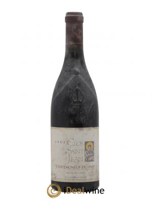 Châteauneuf-du-Pape Clos Saint-Jean Pascal et Vincent Maurel  2003 - Lot of 1 Bottle
