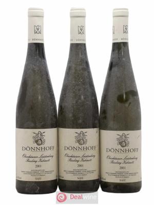 Allemagne Nahe Oberhäuser Leistenberg Kabinett Dönnhoff 2001 - Lot de 3 Bouteilles