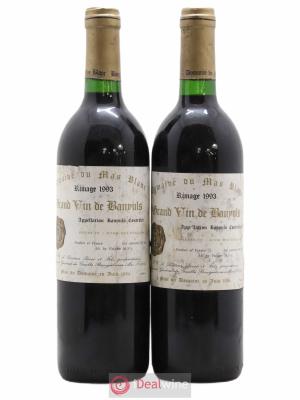 Banyuls Rimage Mas Blanc (Domaine du) - Parcé et Fils  1993 - Lot de 2 Bouteilles