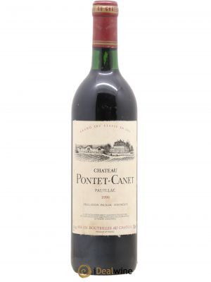 Château Pontet Canet 5ème Grand Cru Classé  1990 - Lot of 1 Bottle