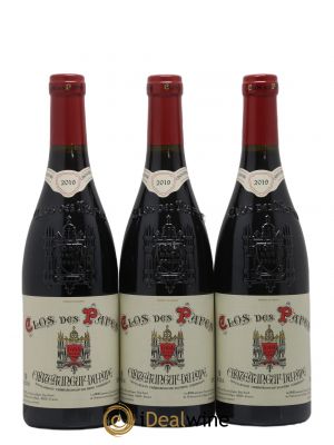 Châteauneuf-du-Pape Clos des Papes - Paul Avril  2019 - Lot of 3 Bottles