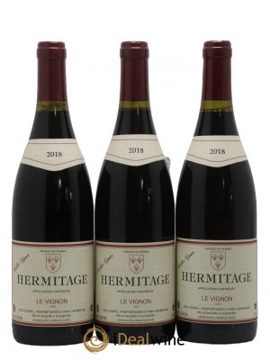 Hermitage Le Vignon Vieilles Vignes JMB Sorrel 2018 - Lot de 3 Bouteilles