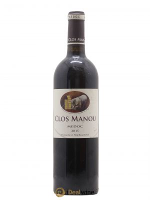 Clos Manou  2015 - Lot of 1 Bottle