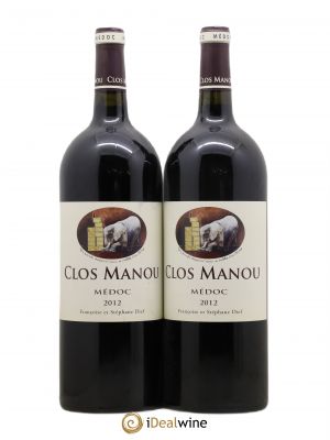 Clos Manou  2012 - Lot de 2 Magnums