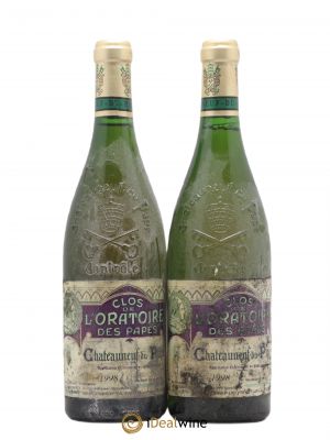 Châteauneuf-du-Pape Clos de l'Oratoire des Papes  1998 - Lot of 2 Bottles
