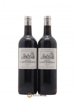 Château Cantemerle 5ème Grand Cru Classé  2017 - Lot of 2 Bottles