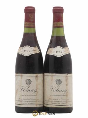 Volnay Henri Boillot (Domaine)  1983 - Lot de 2 Bouteilles