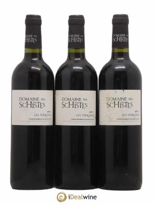 Côtes du Roussillon Villages Tautavel Les Terrasses Domaine des Schistes (sans prix de réserve) 2011 - Lot de 3 Bouteilles
