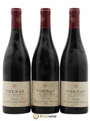 Volnay 1er Cru Les Chevrets Henri Boillot (Domaine)  2005 - Lot de 3 Bouteilles