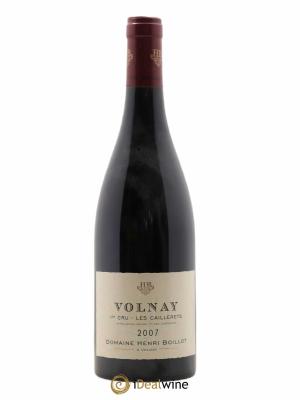 Volnay 1er Cru Les Caillerets Henri Boillot (Domaine)  2007 - Lot de 1 Bouteille
