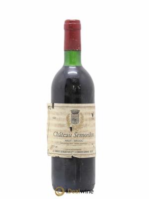 Haut Médoc Château Semonlon 1986 - Lot de 1 Bouteille