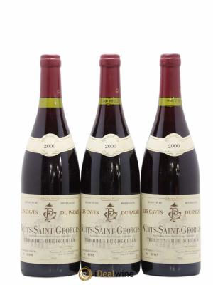 Nuits Saint-Georges 1er Cru Tribourg Rue de Chaux Les Caves du Palais 2000 - Lot de 3 Bouteilles