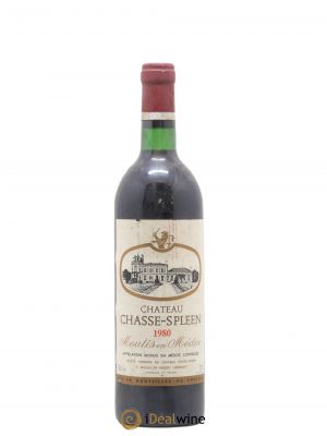 Château Chasse Spleen  1980 - Lot of 1 Bottle