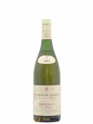 Bourgogne Aligoté Ropiteau 1991 - Lot de 1 Bouteille