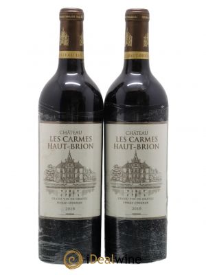 Château Les Carmes Haut-Brion  2016 - Lot of 2 Bottles