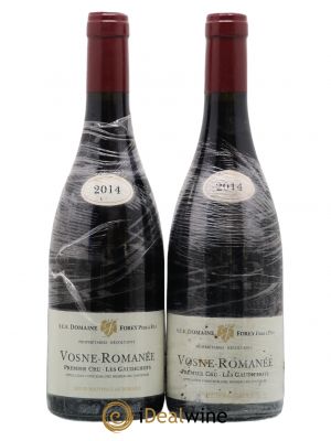 Vosne-Romanée 1er Cru Les Gaudichots Forey Père et Fils (Domaine)  2014 - Lot of 2 Bottles