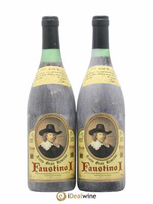 Rioja DOCa Faustino N° 1 1973 - Lot de 2 Bouteilles