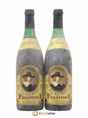 Rioja DOCa Faustino N° 1 gran reserva 1981 - Lot de 2 Bouteilles