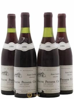 Beaune 1er Cru Les Sizies Jean Guiton 1986 - Lot of 4 Bottles