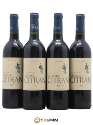 Château Citran Cru Bourgeois  2005 - Lot of 4 Bottles