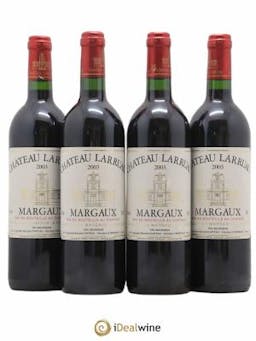 Château Larruau  2003 - Lot of 4 Bottles