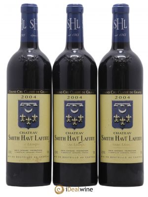 Château Smith Haut Lafitte Cru Classé de Graves  2004 - Lot of 3 Bottles