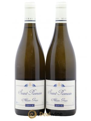 Saint-Romain Alain Gras  2016 - Lot of 2 Bottles