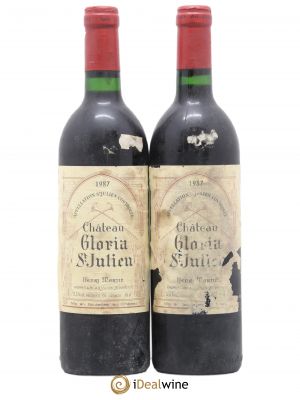 Château Gloria  1987 - Lot of 2 Bottles
