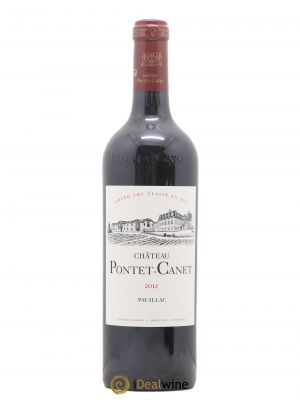 Château Pontet Canet 5ème Grand Cru Classé  2012 - Lot of 1 Bottle
