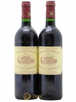 Pavillon Rouge du Château Margaux Second Vin  1997 - Lot of 2 Bottles