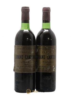 Château Brane Cantenac 2ème Grand Cru Classé  1979 - Lot of 2 Bottles