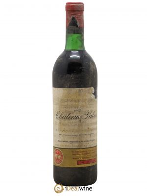 Château Patris  1971 - Lot of 1 Bottle