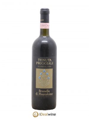 Brunello di Montalcino DOCG Tenuta Friggiali Riserva 1999 - Lot of 1 Bottle