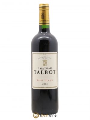 Château Talbot 4ème Grand Cru Classé  2012 - Lot of 1 Bottle