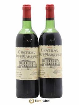 Château Haut Marbuzet  1980 - Lot of 2 Bottles