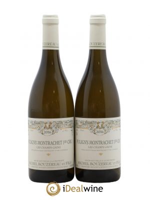 Puligny-Montrachet 1er Cru Les Champs Gains Michel Bouzereau et Fils (Domaine)  2016 - Lot of 2 Bottles