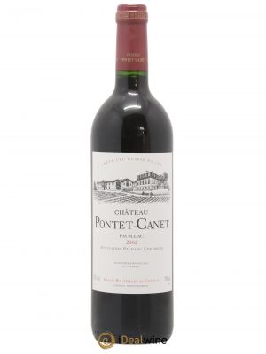 Château Pontet Canet 5ème Grand Cru Classé  2002 - Lot of 1 Bottle