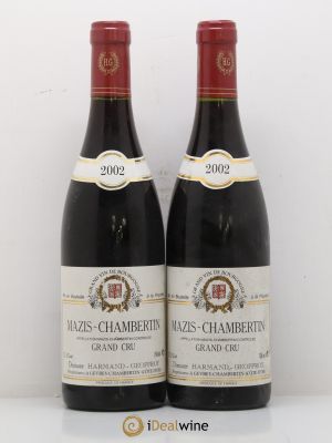 Mazis-Chambertin Grand Cru Harmand-Geoffroy (Domaine)  2002 - Lot de 2 Bouteilles