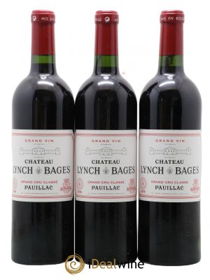 Château Lynch Bages 5ème Grand Cru Classé  2006 - Lot of 3 Bottles