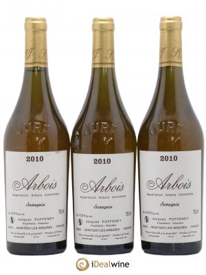 Arbois Savagnin Jacques Puffeney  2010 - Lot of 3 Bottles