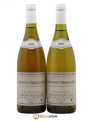 Pernand-Vergelesses Bruno Clair (Domaine)  2000 - Lot of 2 Bottles