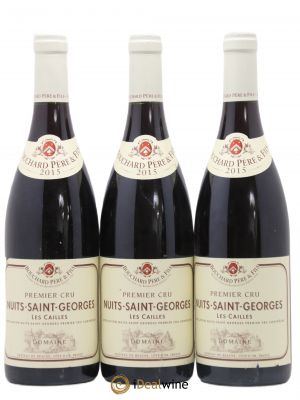 Nuits Saint-Georges 1er Cru Les Cailles Bouchard Père & Fils  2015 - Lot of 3 Bottles